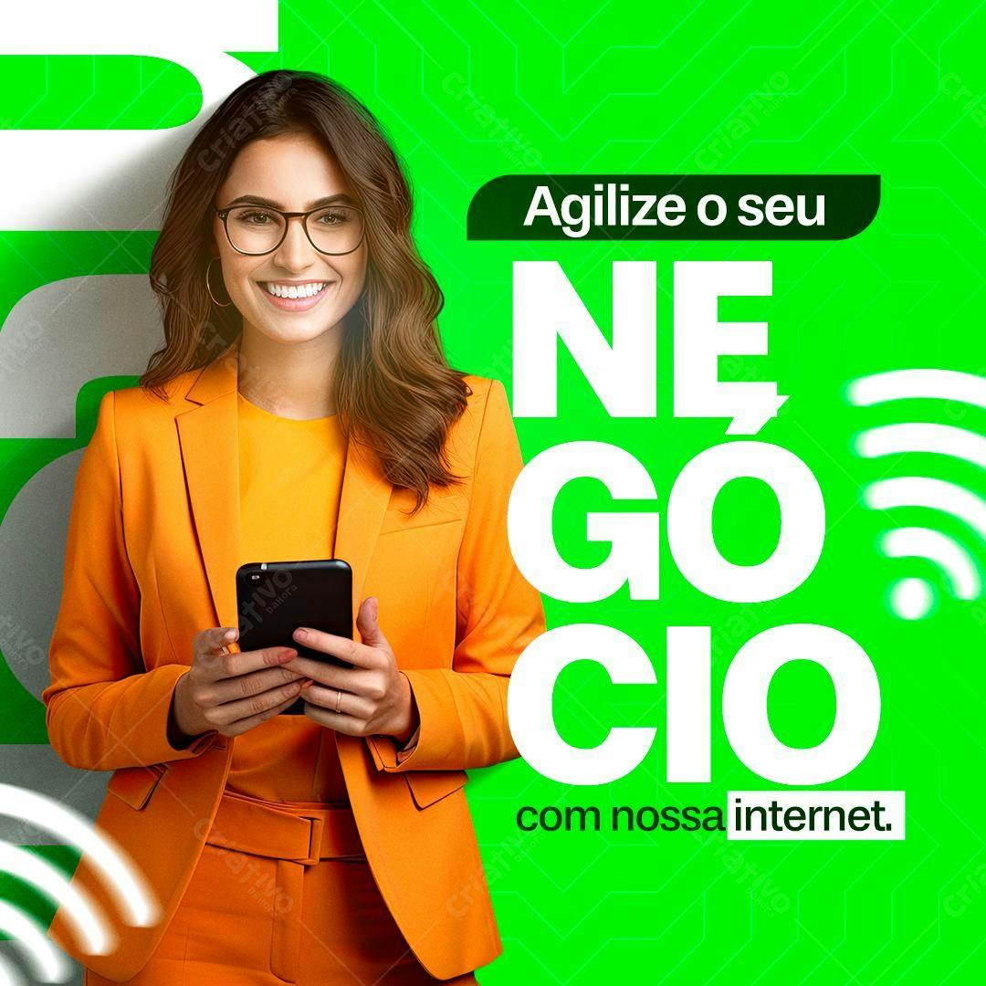 Postagem para Redes Sociais Negócios PSD Editável