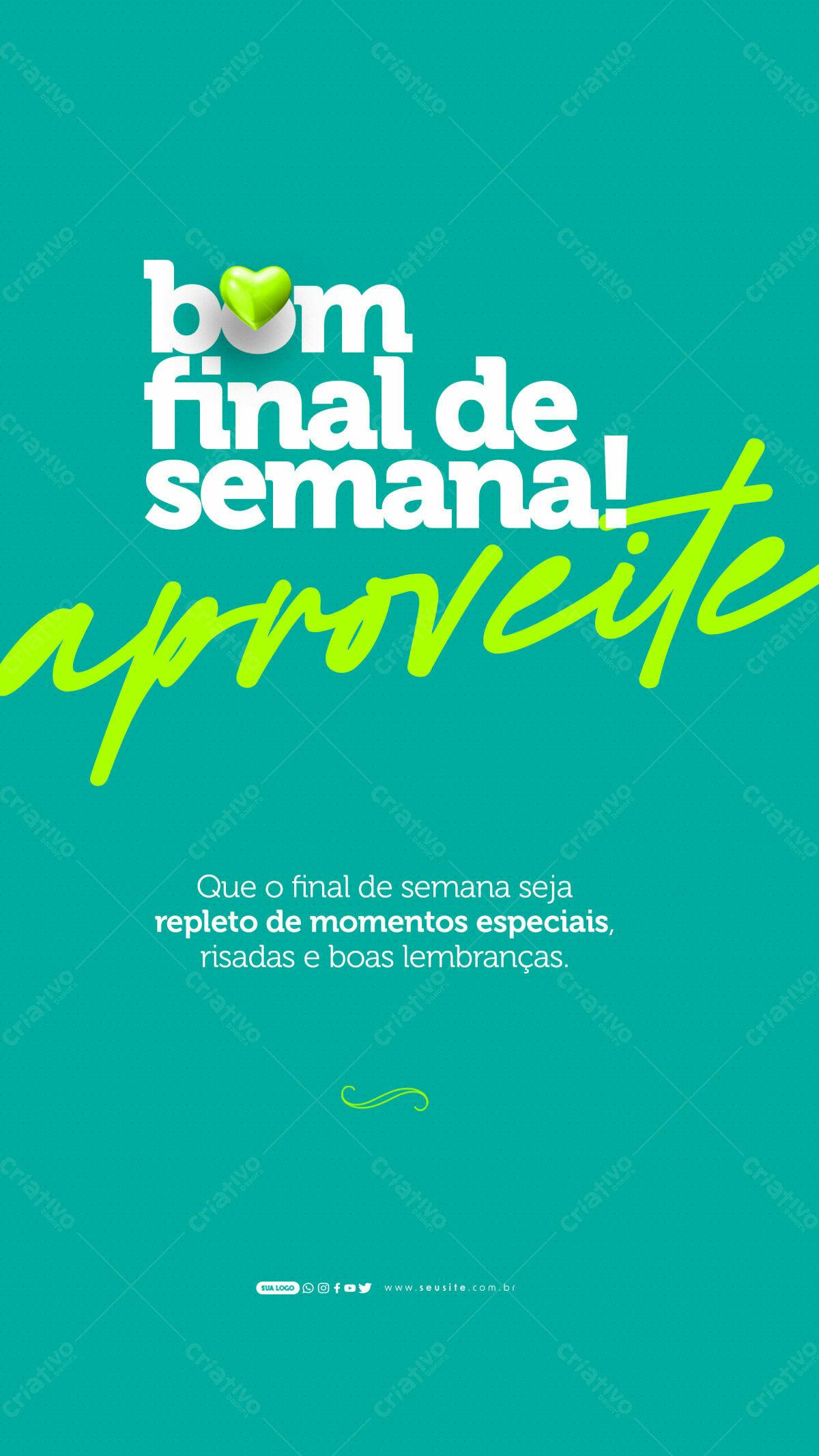 Flyer Fim de Semana PSD Editável
