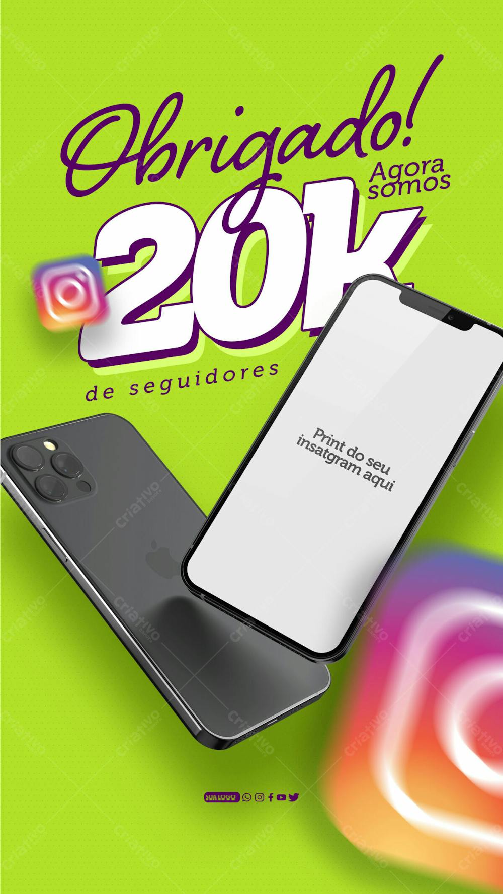 Story   20K De Seguidores No Instagram