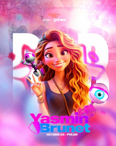 Flyer Yasmin Brunet Bbb 24 Feed