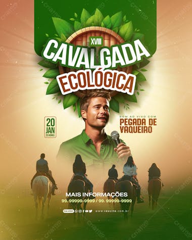 Flyer xvii cavalgada ecológica