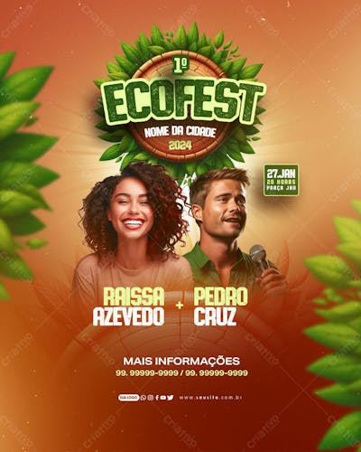 Flyer   Primeiro Ecofest 2024