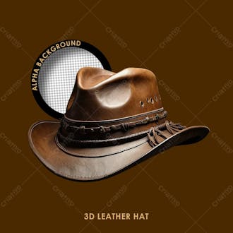 Leather hat 04