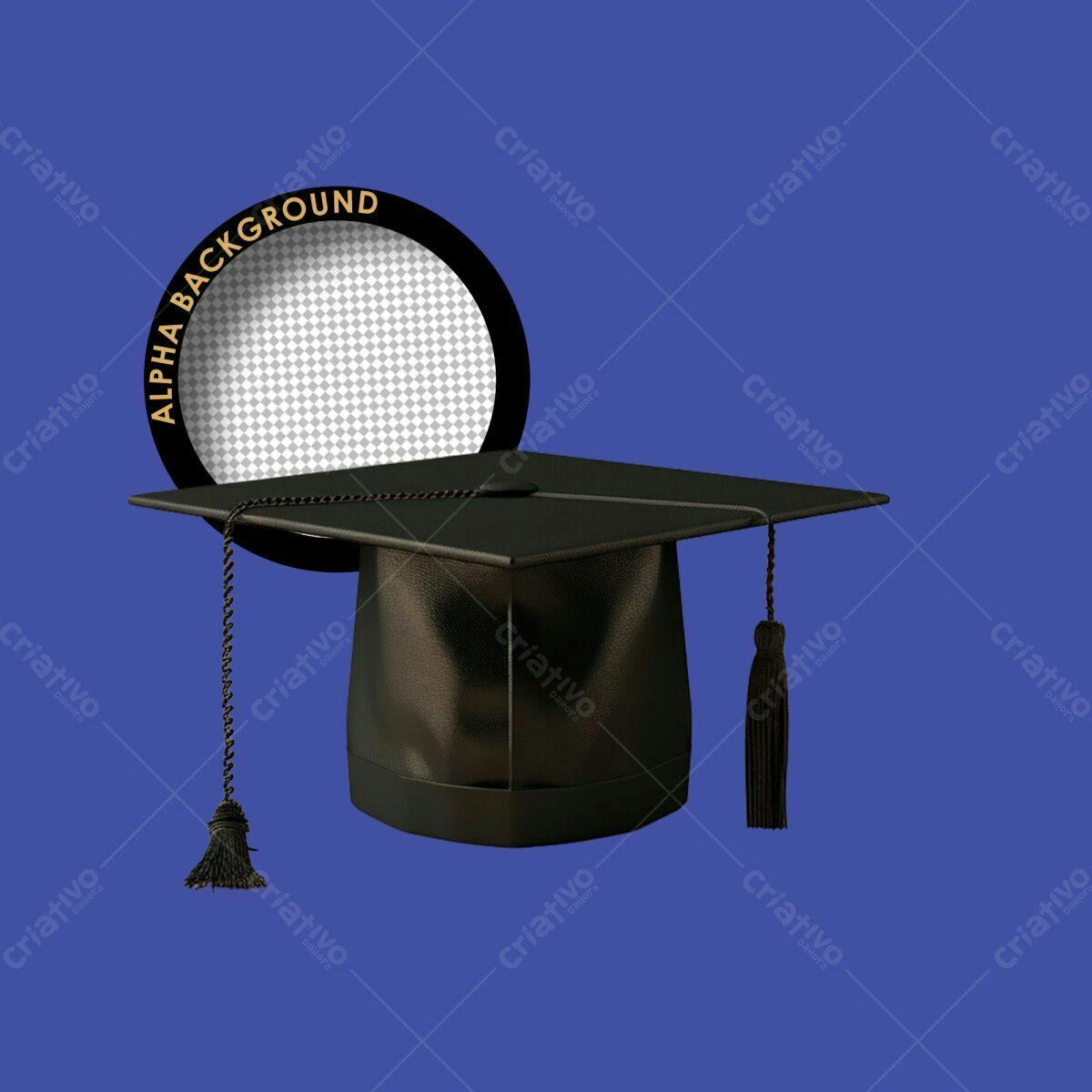 Moldura para Formatura PSD Editável