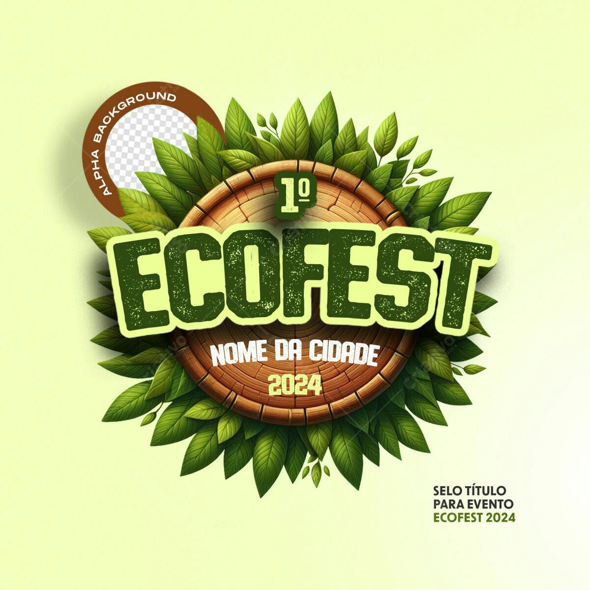 Flyer Ecofest 2024 PSD Editável