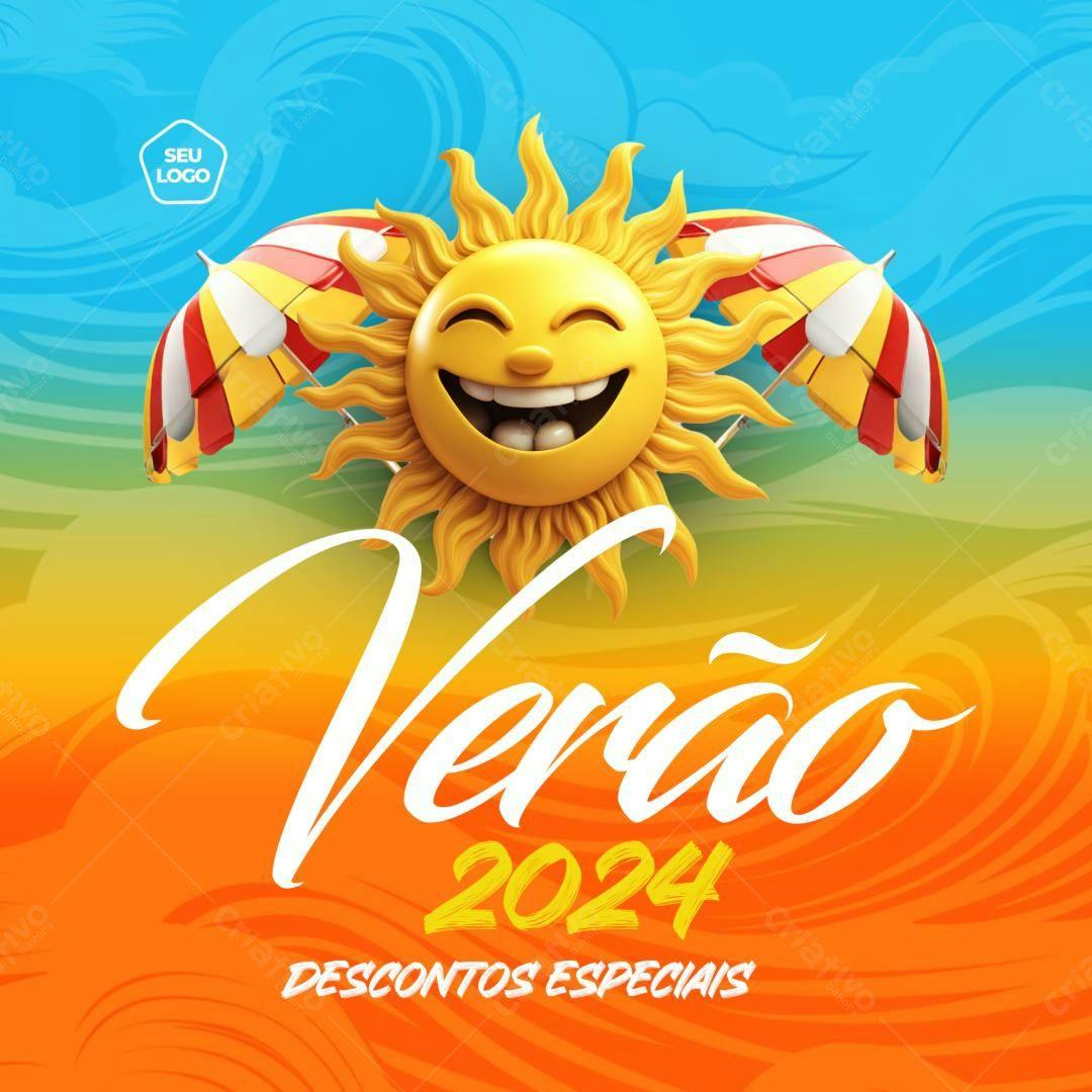 Flyer Verão 2024 PSD Editável