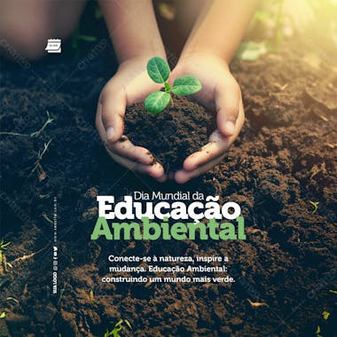 Social media dia mundial da educação ambiental inspire a mudança