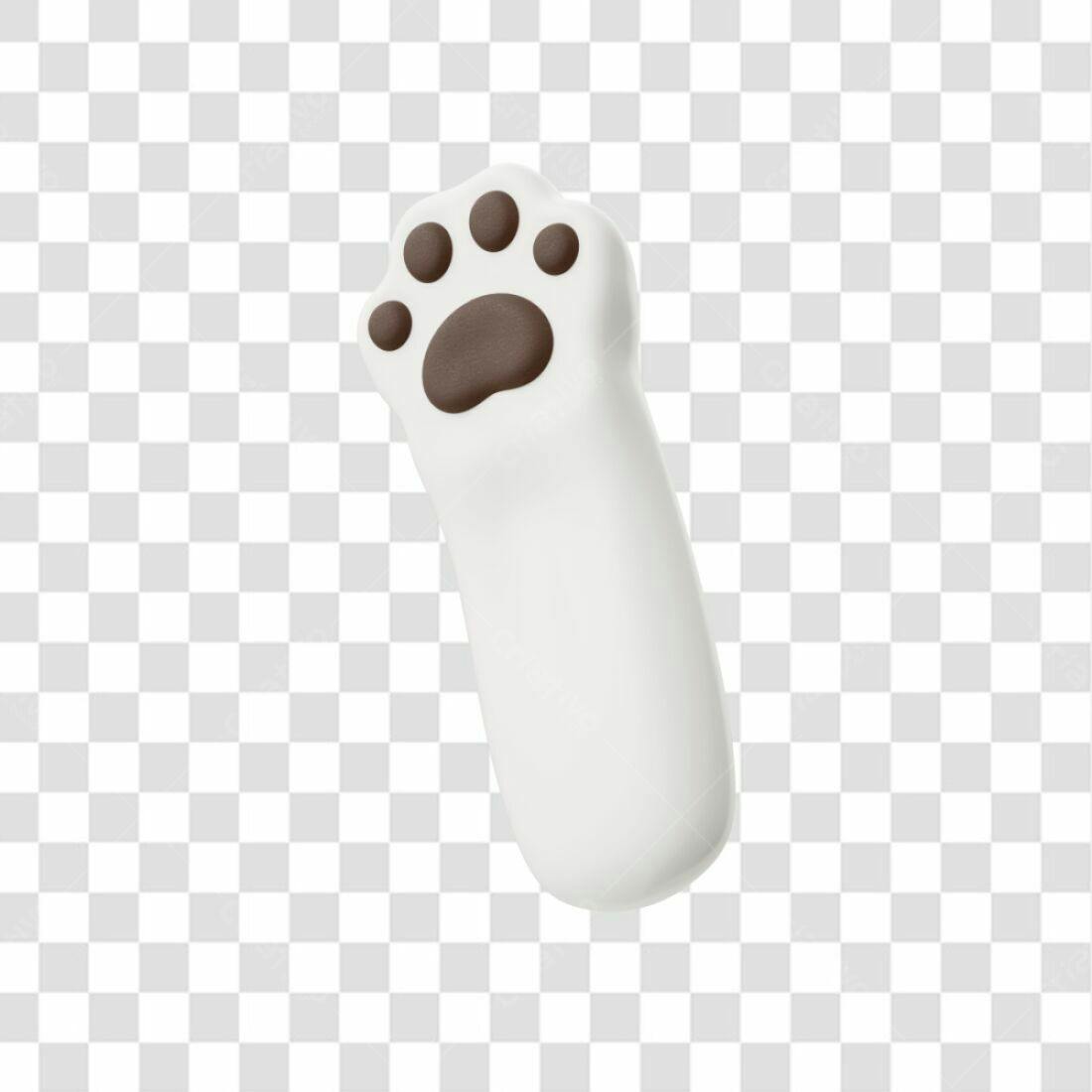 Icone pata de gato PNG com fundo transparente