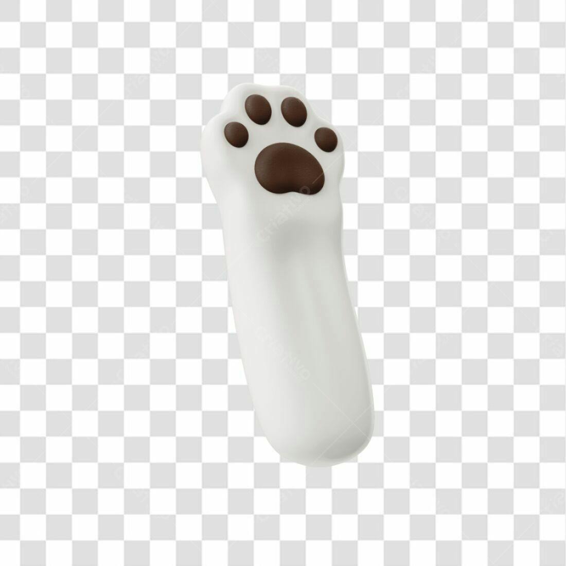 Icone Pata de Gato PNG com fundo transparente