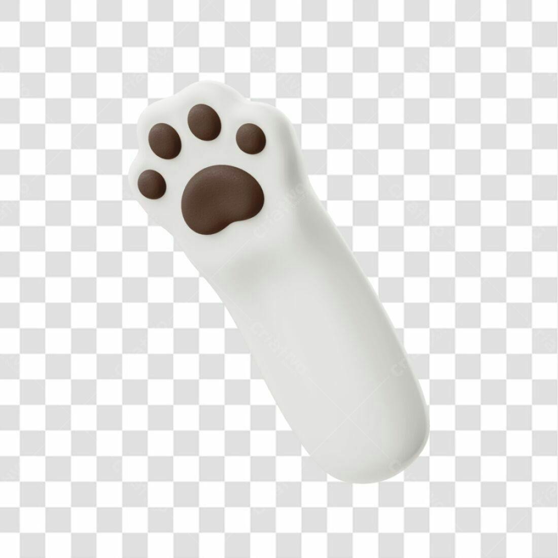 Icone pata de gato PNG com fundo transparente