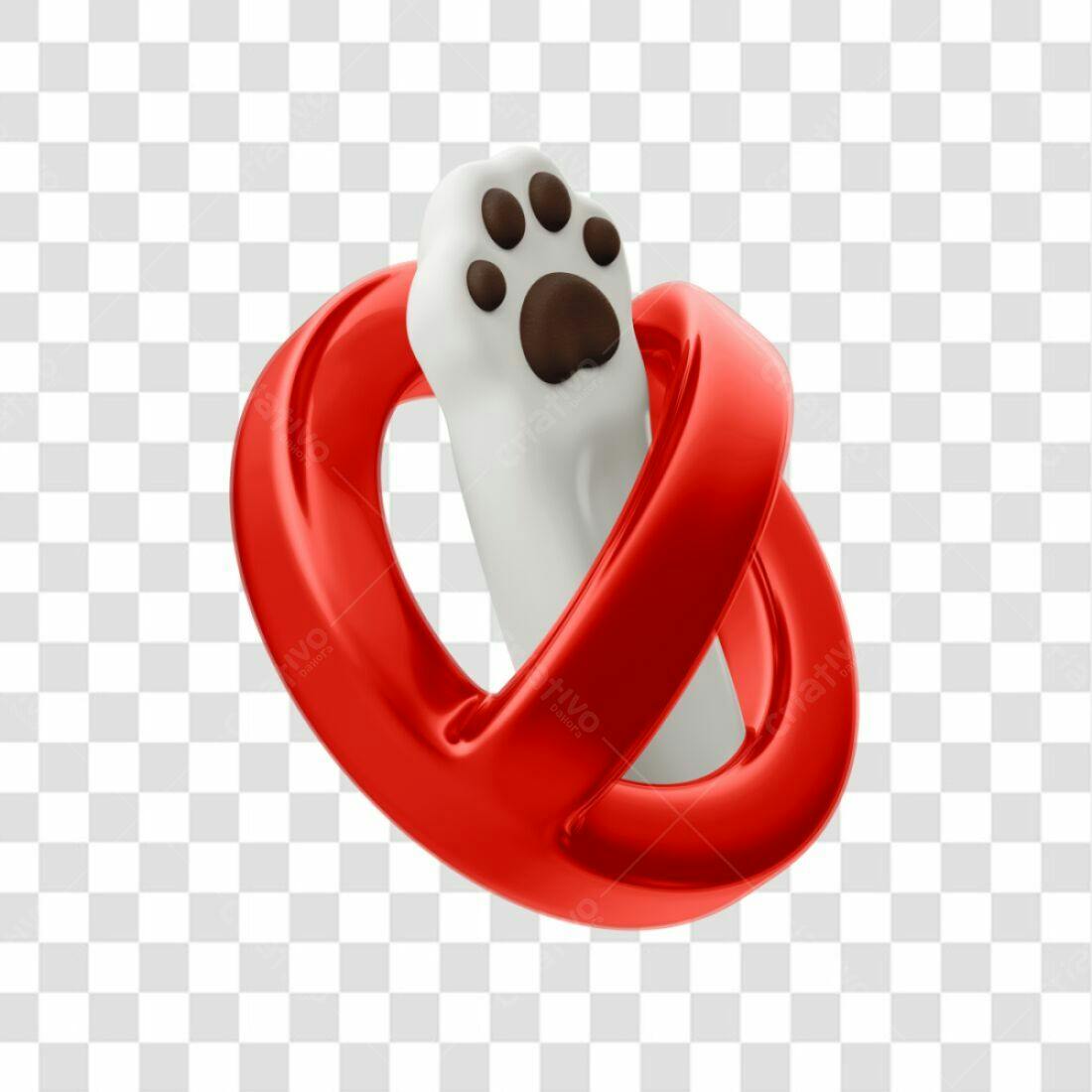 Ícone proibição animais PNG com fundo transparente