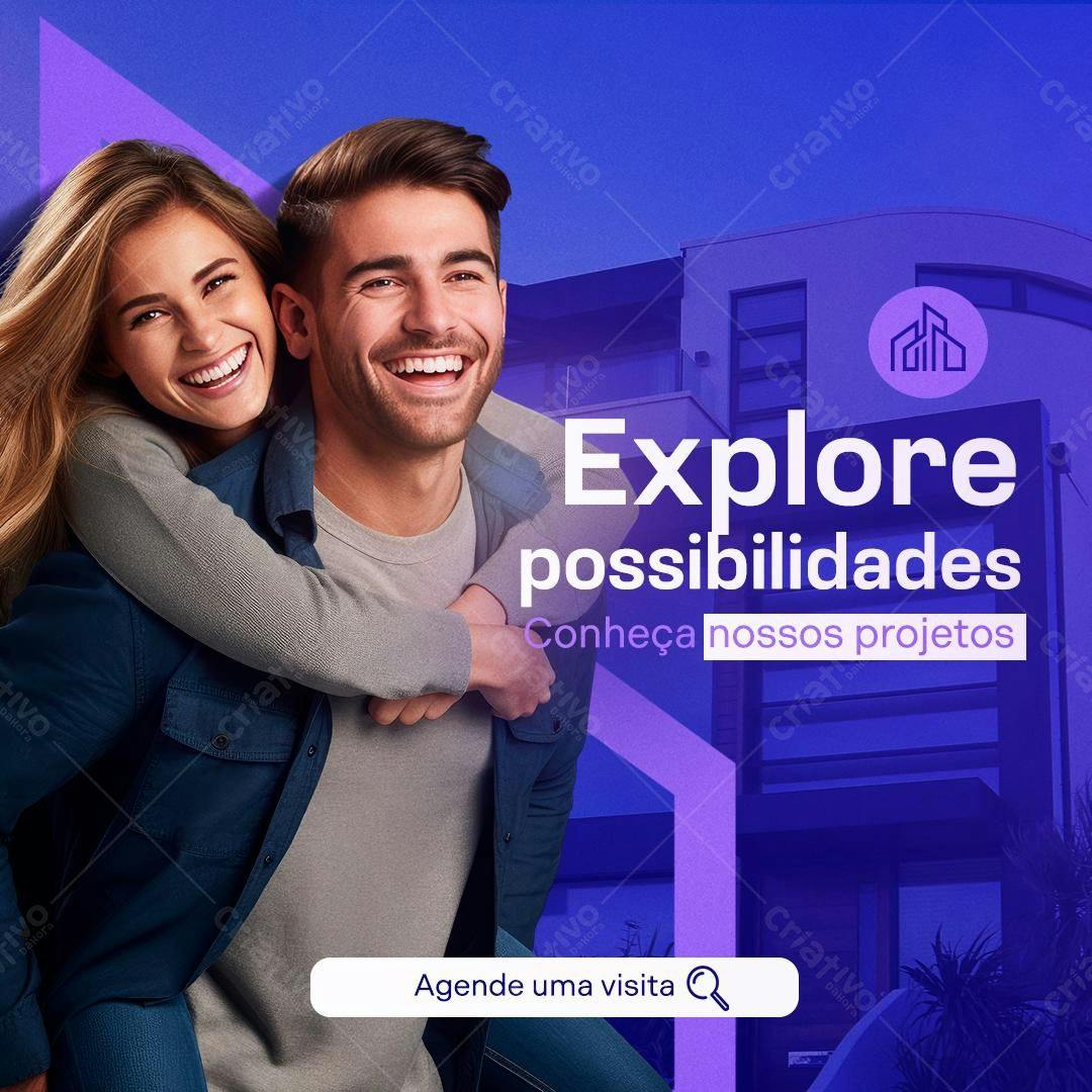 Postagem para Imóveis PSD Editável