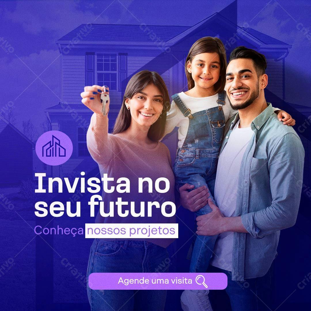 Postagem Imobiliária Família PSD Editável