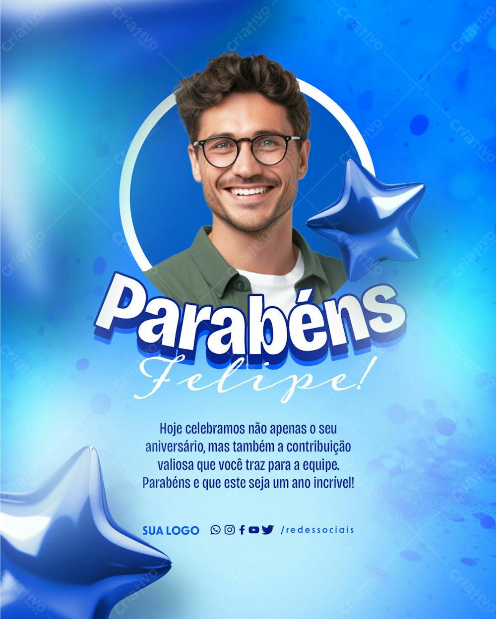 Social Media   Parabéns   Felipe