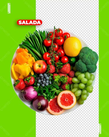 Frutas | verduras | legumes | imagem sem fundo | psd editáve