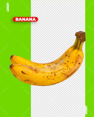 Banana | verduras | legumes | imagem sem fundo