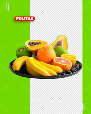 Frutas | verduras | legumes | imagem sem fundo | psd editáve