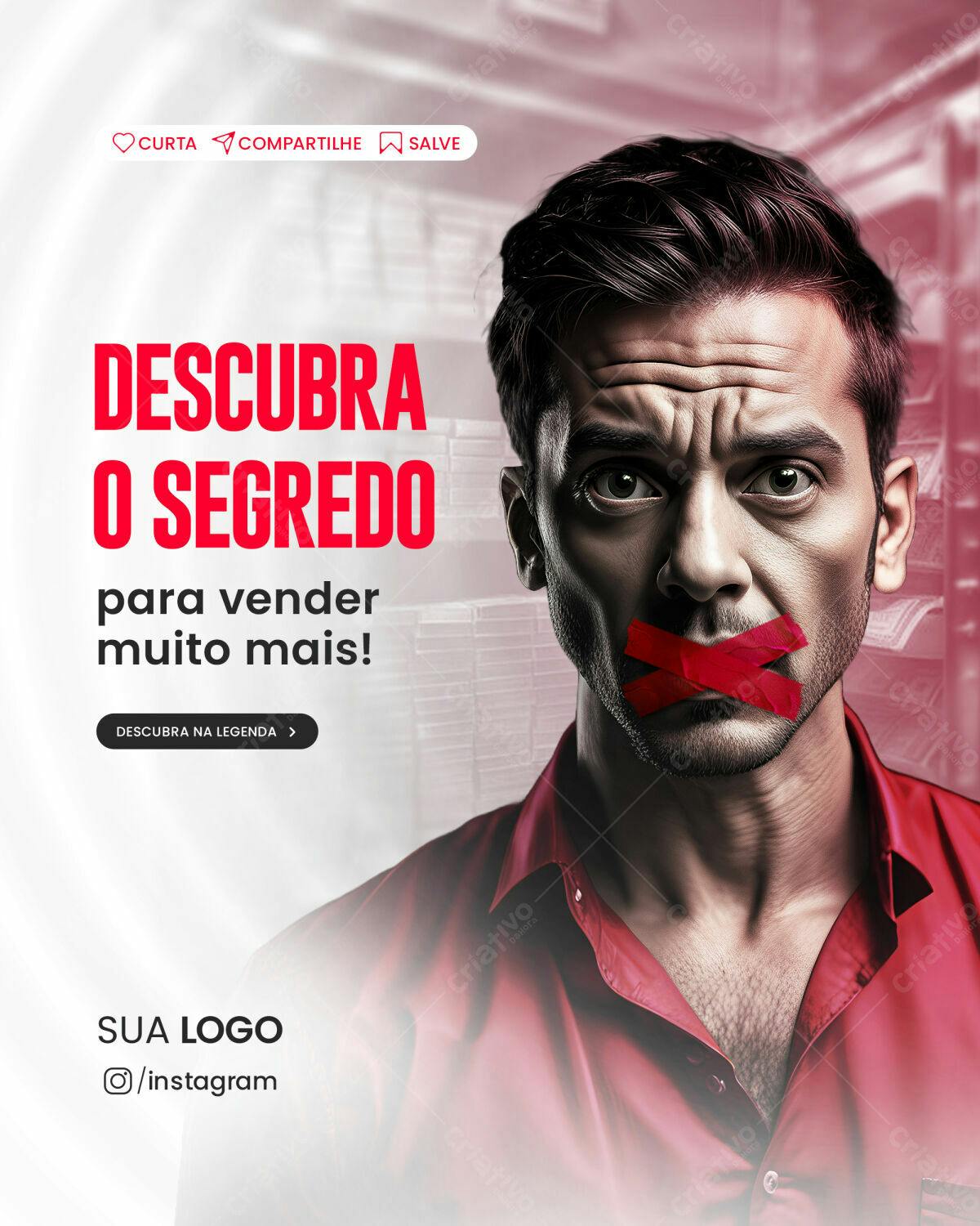 Post Instagram para Vendas PSD Editável