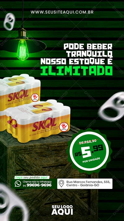 STORY | BAR | BOTECO | CERVEJARIA | DISK DE BEBIDAS | PSD ED