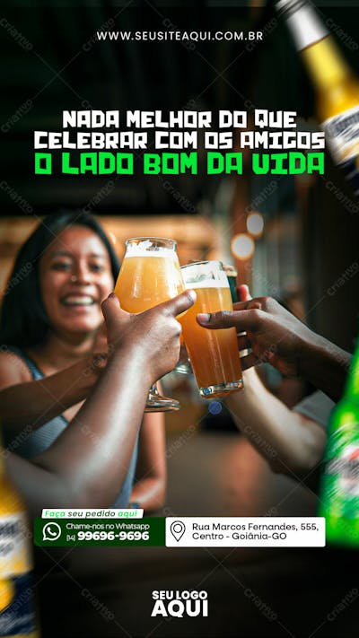 STORY | BAR | BOTECO | CERVEJARIA | DISK DE BEBIDAS | PSD ED
