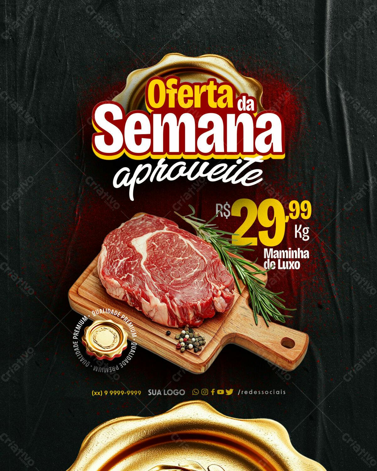 Flyer Oferta da Semana PSD Editável