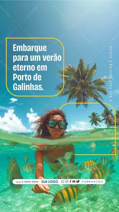 Story agencia de viagem verao em porto de galinhas