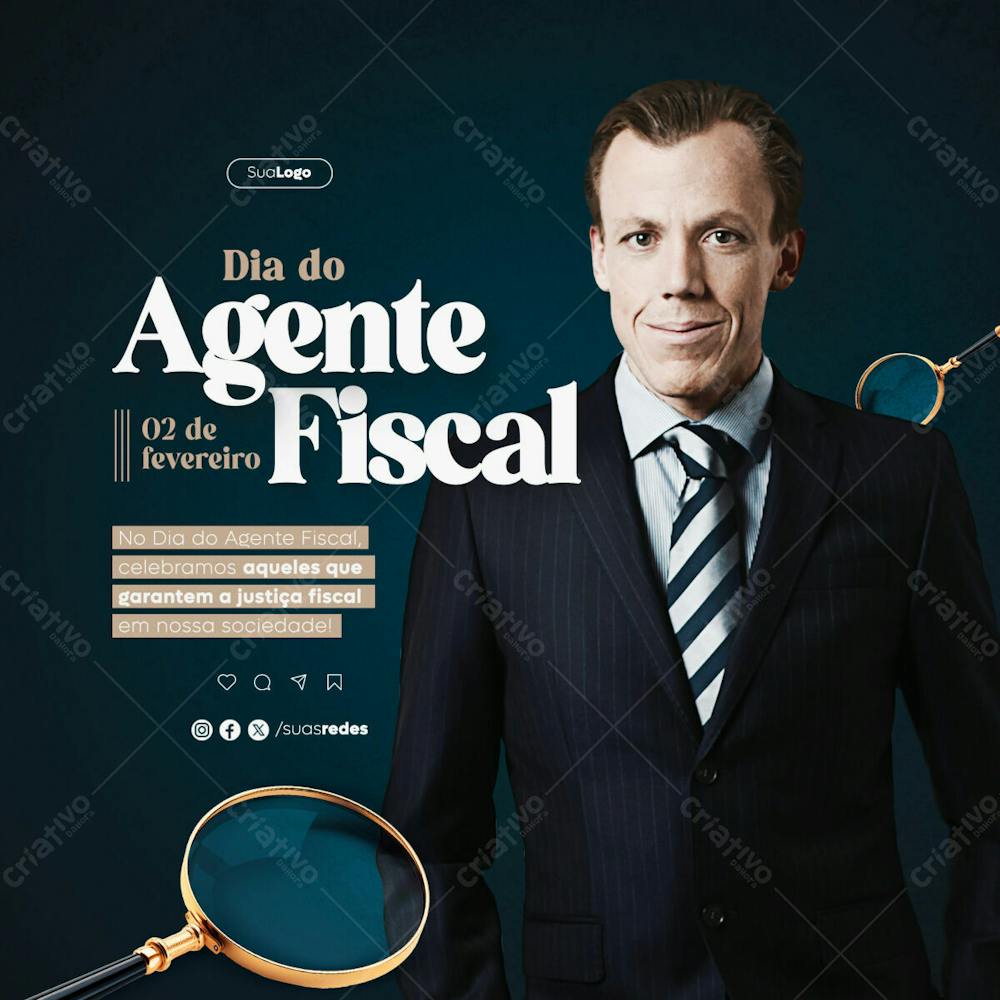 Dia Do Agente Fiscal 2 De Fevereiro Social Media Post Feed (4)