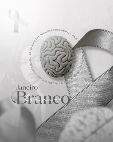 Janeiro branco mês da saúde mental