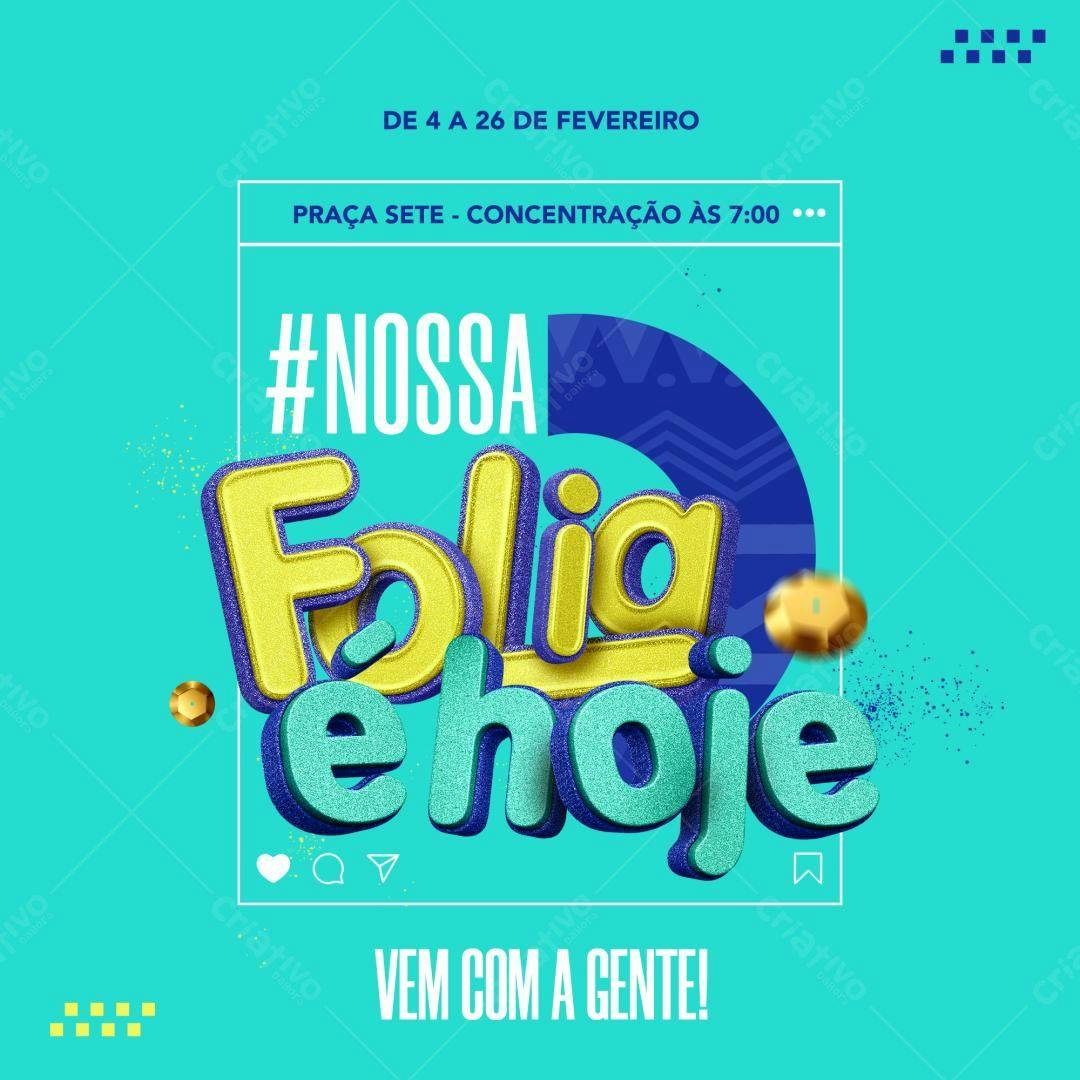 Flyer Carnaval PSD Editável