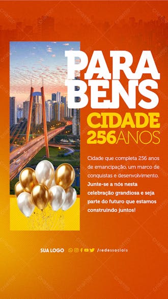 Story aniversário cidade 03