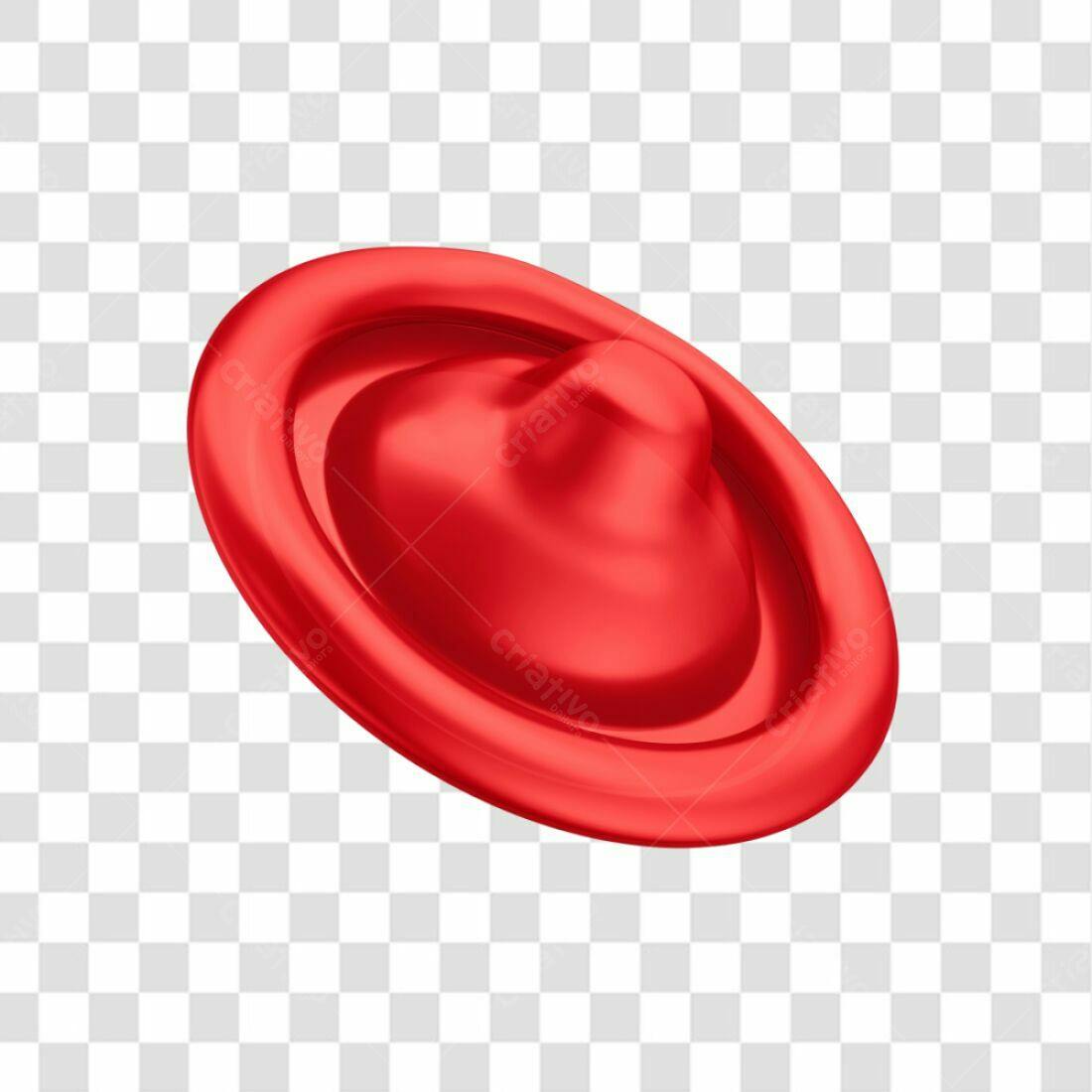 Icone Preservativo Vermelho PNG com fundo transparente
