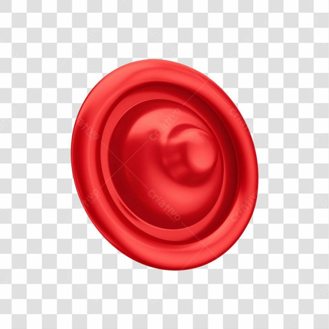 Icone Preservativo Vermelho PNG com fundo transparente
