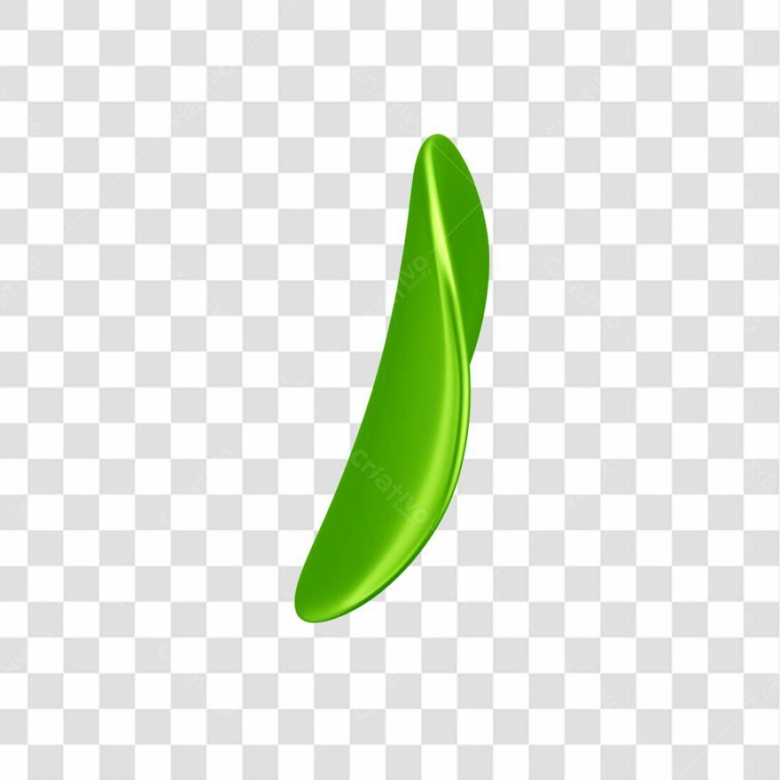 Icone Folha Verde PNG com fundo transparente