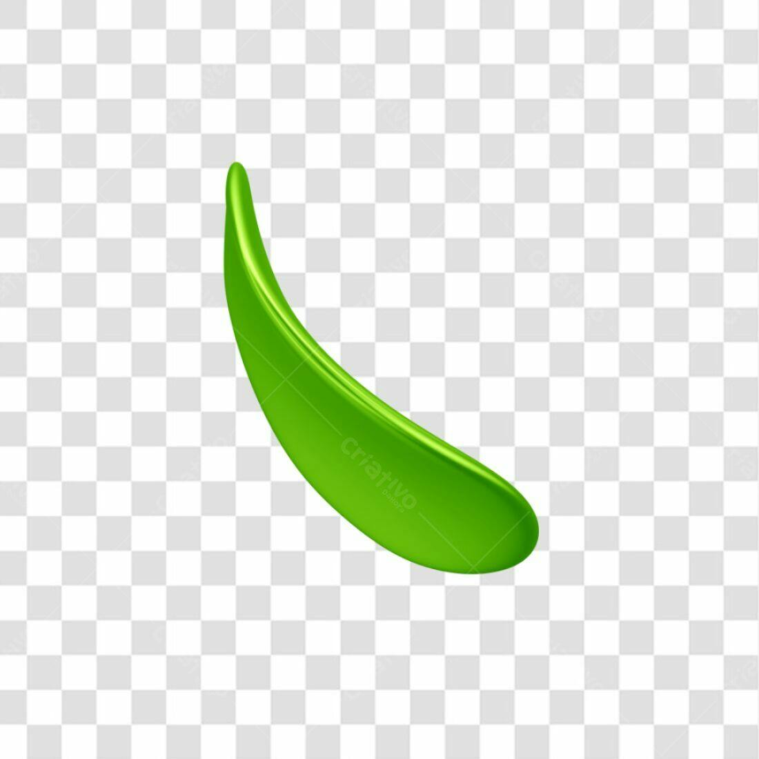 Icone Ecológico Verde PNG com fundo transparente