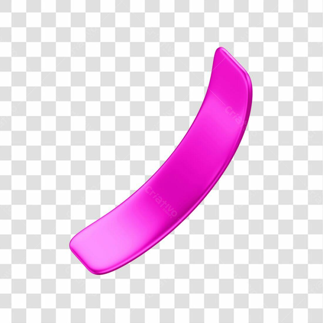 Fita Rosa PNG com fundo transparente