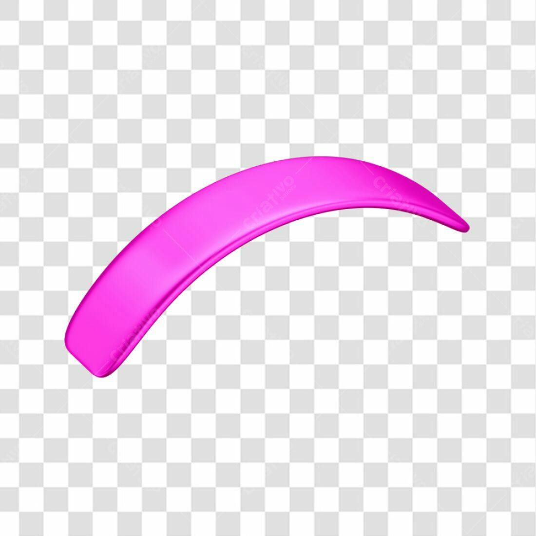 Icone Curva Rosa PNG com fundo transparente