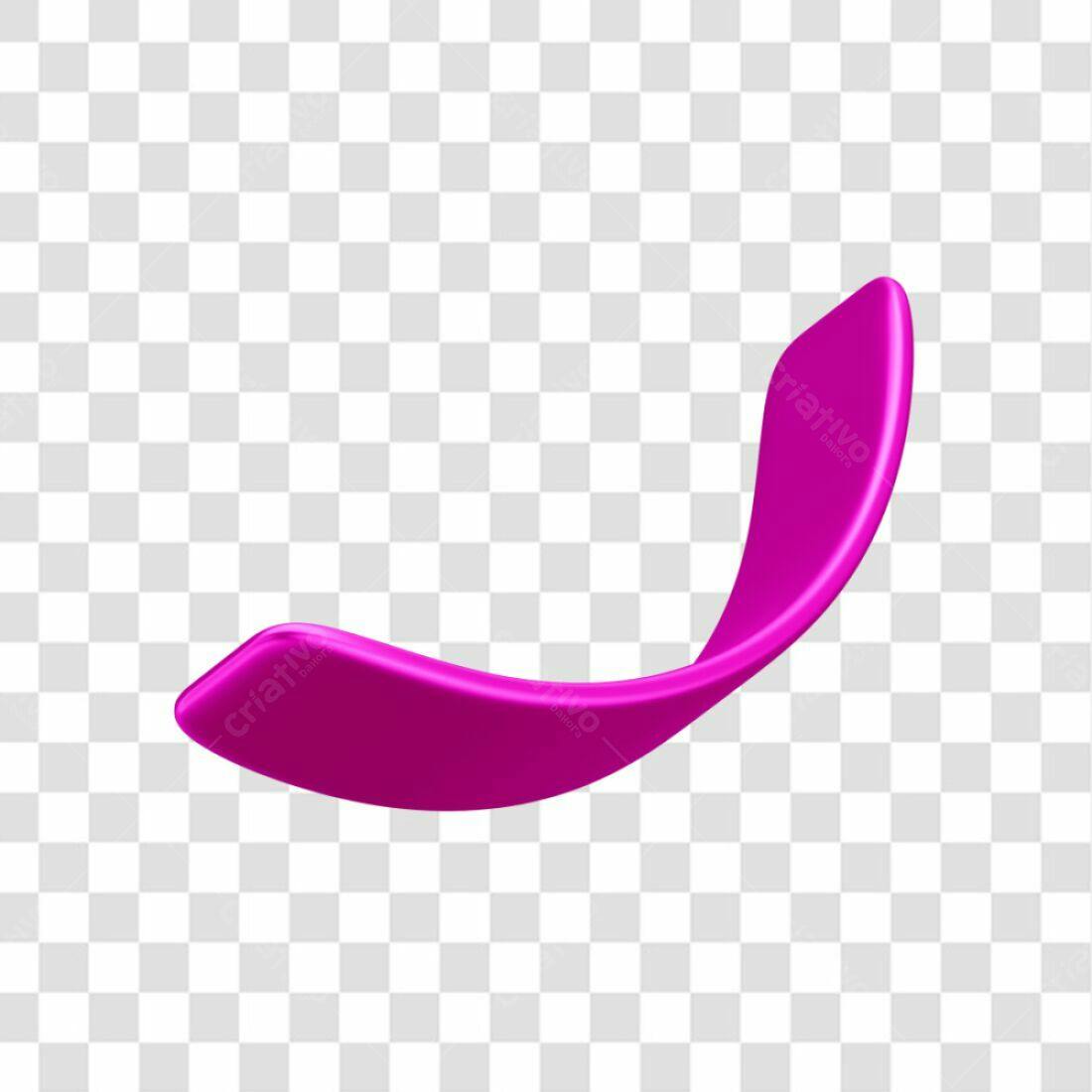 Icone Fita Rosa PNG com fundo transparente