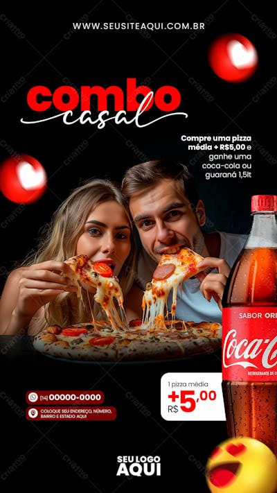 STORY | PIZZARIA | PIZZA | PSD EDITÁVEL