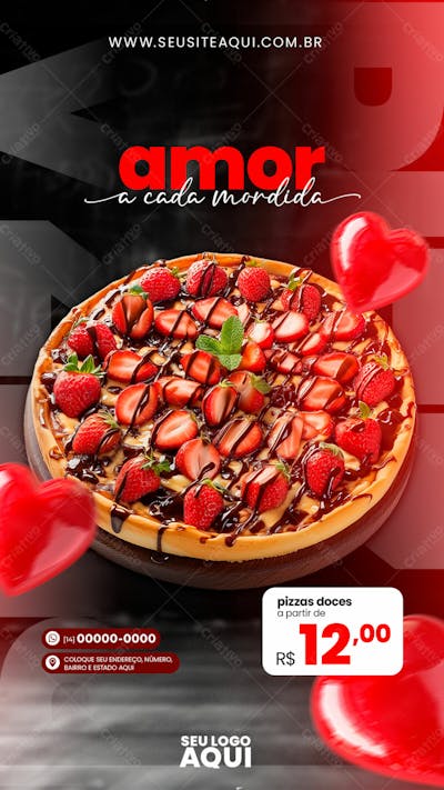 STORY | PIZZARIA | PIZZA | PSD EDITÁVEL