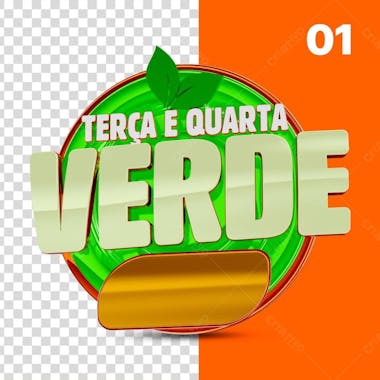 Terça e quarta verde 01