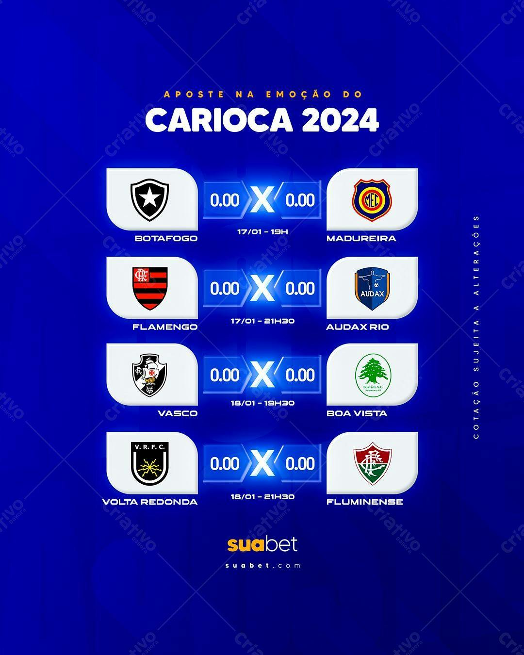 Flyer Carioca 2024 PSD Editável