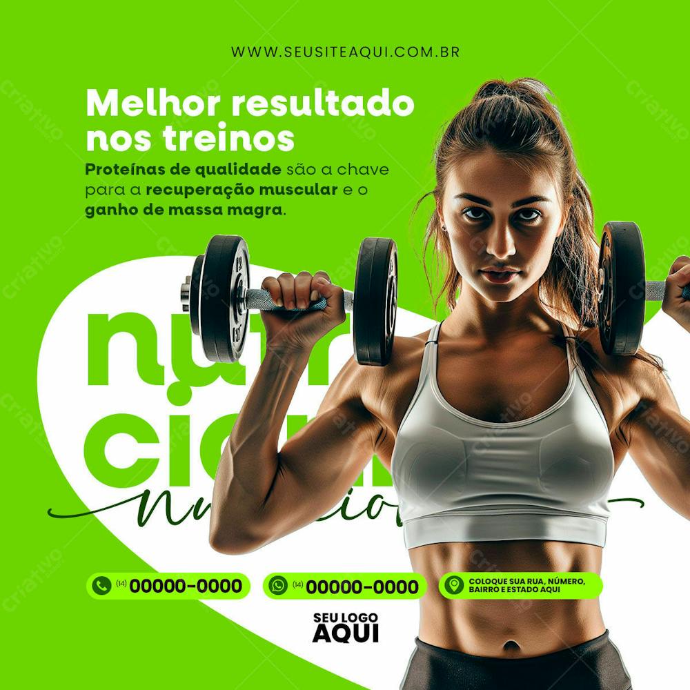 NUTRICIONISTA | DIETA | ALIMENTAÇÃO | PSD EDITÁVEL