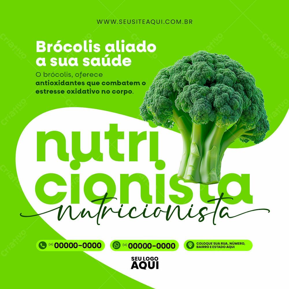 NUTRICIONISTA | DIETA | ALIMENTAÇÃO | PSD EDITÁVEL