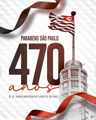 Aniversário são paulo parabéns são paulo