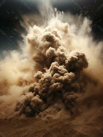 Imagem de fundo de uma explosão de fumaça 1