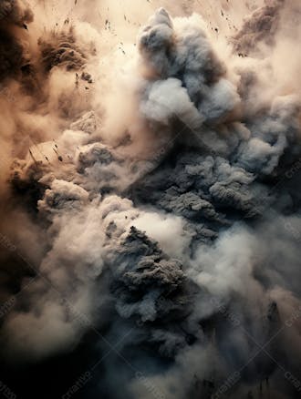 Imagem de fundo de uma explosão de fumaça 2
