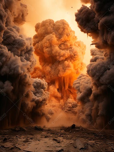 Imagem de fundo de uma explosão de fumaça 6