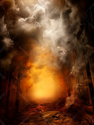 Imagem de fundo de uma explosão de fumaça 13