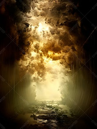 Imagem de fundo de uma explosão de fumaça 18