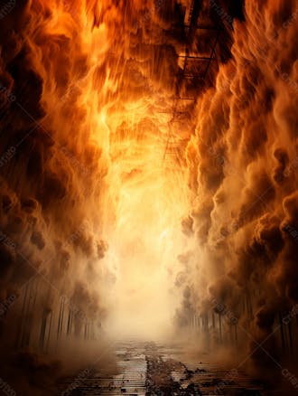 Imagem de fundo de uma explosão de fumaça 32